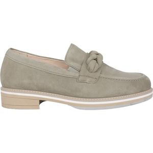 Gabor 22.462.11 - Dames Instapper - Groen - Suède - Comfortabele Loafer