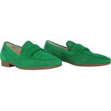Gabor - Dames Loafer - Groen - Suède - Slip-on Sluiting