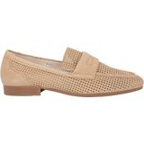 Gabor - 22.424.34 - Dames Instapper - Beige - Suède - Comfortabele Loafer