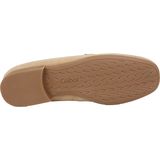 Gabor - Schoenen - Beige - Suède - Loafers met Elastische Sluiting
