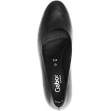 Gabor - Pumps - Zwart - Leer - Zachte Padding - Elastische Buiten zool