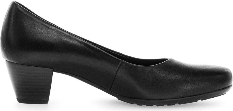 Gabor - Pumps - Zwart - Leer - Zachte Padding - Elastische Buiten zool