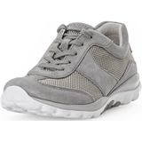 Gabor - Rollingsoft Sensitive - Dames Wandelsneaker - Grijs - Leer