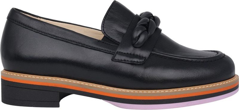 Gabor - Dames Loafer - Zwart - Leer