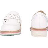 Gabor - Damesloafers - Wit - Leer - Slip-on Sluiting - Verwijderbaar Voetbed