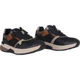Gabor - 56.847.65 - Dames Rollende Wandelsneaker - Zwart - Textiel
