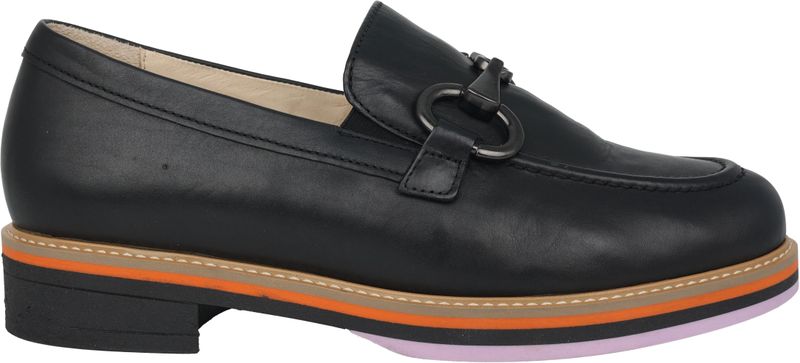 Gabor - Loafers - Zwart - Leer