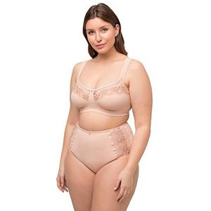 Ulla Popken Afvoerbeha, borduurwerk voor dames, Champagne, 100C