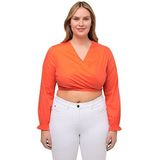 Ulla Popken Blouse  donkeroranje
