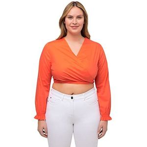 Ulla Popken Blouse  donkeroranje