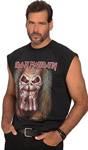 JP 1880 - Iron Maiden - Tanktop - Zwart - Grote Maten - 5XL