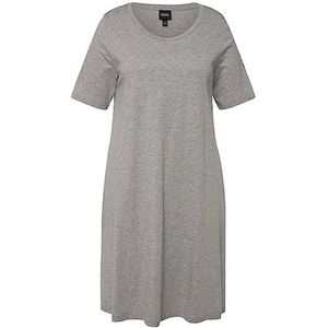 Ulla Popken Jersey-jurk voor dames, zwart, 42-44