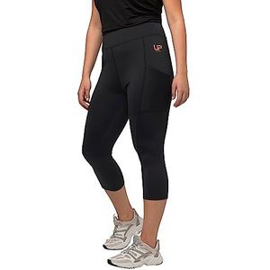 Ulla Popken Dameslegging, zwart, 62-64 grote maten