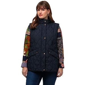 Ulla Popken - Landhaus Steppweste - Marine - Veste Femme