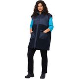 Ulla Popken - Bodywarmer - Nachtblauw