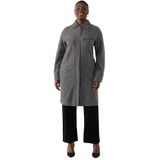 Ulla Popken - Tussenjas - Donkergrijs - Blouson - Licht Gevoerd