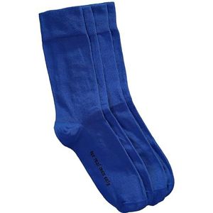 JP 1880 Set van 2 paar comfortabele herensokken, Blauw