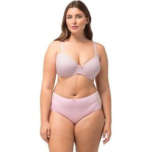 Ulla Popken armatures pour femme, bonnets souples, bords décoratifs, bonnet B-E, rouge, 125B