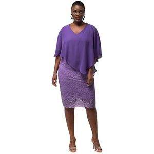 Ulla Popken Damesjurk, lila, 54/56 NL