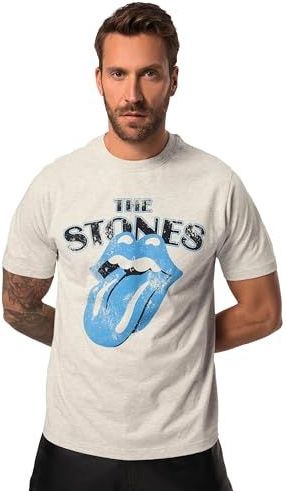 JP1880 - Shirt - Azuur - Grijs Gemêleerd - Zwart