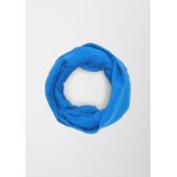 s.Oliver Dames loop sjaal met plooien, blauw, 1, blauw, 1