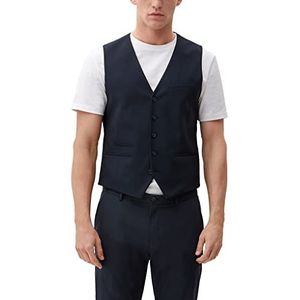 s.Oliver Herenvest, blauw, 44, blauw, Blauw, 44