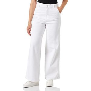 s.Oliver Damesjeans, Suri Wide Leg, wit, 36/30, wit, 36