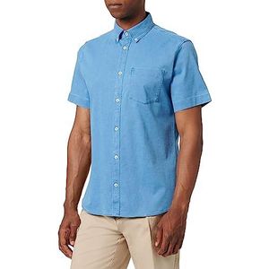 s.Oliver Herenhemd met korte mouwen, blauw, XL