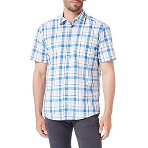 s.Oliver Herenhemd met korte mouwen, blauw, L