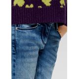 Jeans - Blauw - 5-Pocketsstijl - Normale Taillehoogte - Riemlussen