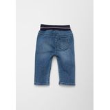 s.Oliver - Jeans - Stretchdenim - Blauw - Elastische Tailleband