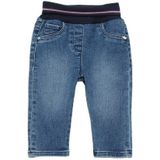s.Oliver - Jeans - Stretchdenim - Blauw - Elastische Tailleband