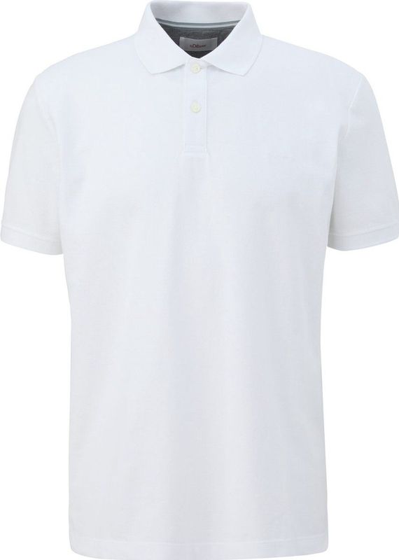 s Oliver - Polo - Mannen - 0100 white