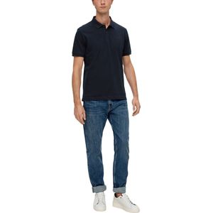 s.Oliver poloshirt heren, Donkerblauw