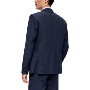 S.Oliver BLACK LABEL Slim Fit Colbert Donkerblauw