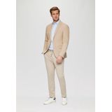 s.Oliver - Colbert - Blazer - Lichtbruin - Slim Fit