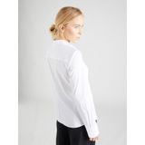 Blouse - Effen - Katoen - Lange Mouwen - Normale Pasvorm