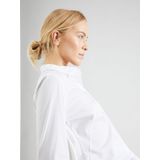 Blouse - Effen - Katoen - Lange Mouwen - Normale Pasvorm