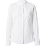 Blouse - Effen - Katoen - Lange Mouwen - Normale Pasvorm