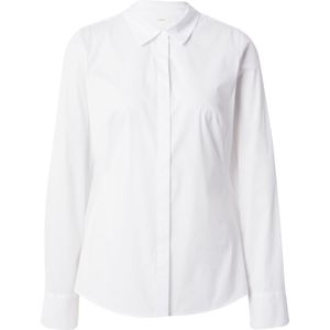 Blouse - Effen - Katoen - Lange Mouwen - Normale Pasvorm