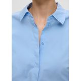 s.Oliver BLACK LABEL - Klassieke Blouse - Zwart - Katoen