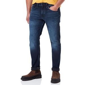 s.Oliver Nelio Herenjeans, slim fit, blauw, 38W x 30L