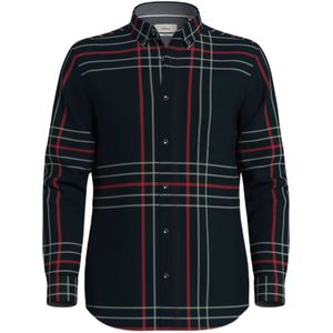 s.Oliver Sales GmbH & Co. KG/s.Oliver Herenhemd met lange mouwen, slim fit hemd met lange mouwen, slim fit, blauw, L
