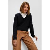S.Oliver Ribgebreide Trui Zwart