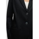 Blazer - Twill - Interlock-jersey - Getailleerd Model - Lange Mouwen