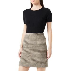 s.Oliver Sales GmbH & Co. KG/s.Oliver Damesrok met ruitpatroon, rok met ruitpatroon, zwart, 48