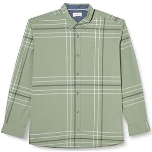 s.Oliver Sales GmbH & Co. KG/s.Oliver Herenhemd met lange mouwen en lange mouwen, groen, XXL