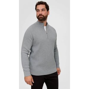 s.Oliver Sales GmbH & Co. KG/s.Oliver Herentrui met lange mouwen en lange, grijs, 3XL