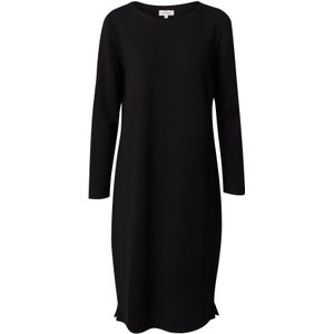 Jerseyjurken - Effen - Ronde Hals - Lange Mouw - Losse Pasvorm