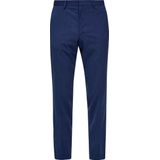 Chino Broek - Mélange - Gevoerde Stof - Ritssluiting - Zakken Aan De Zijkant